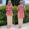 tunique rose cloche hijabistore maroc